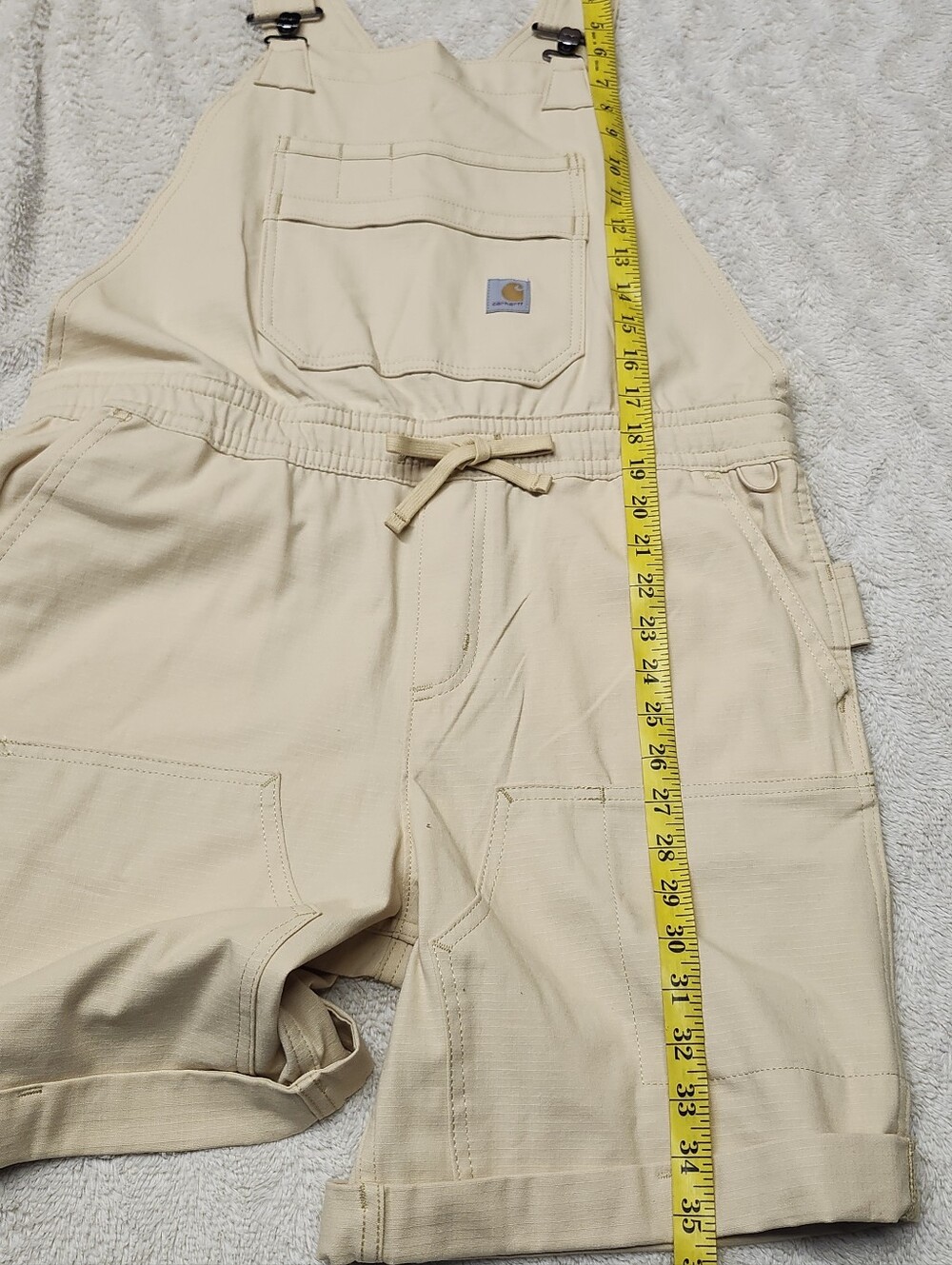 • Carhartt Women's FORCE RIPSTOP SHORTALL - Fast Dry Wicks Sweat Multi Pockets - Picture 11 of 13
